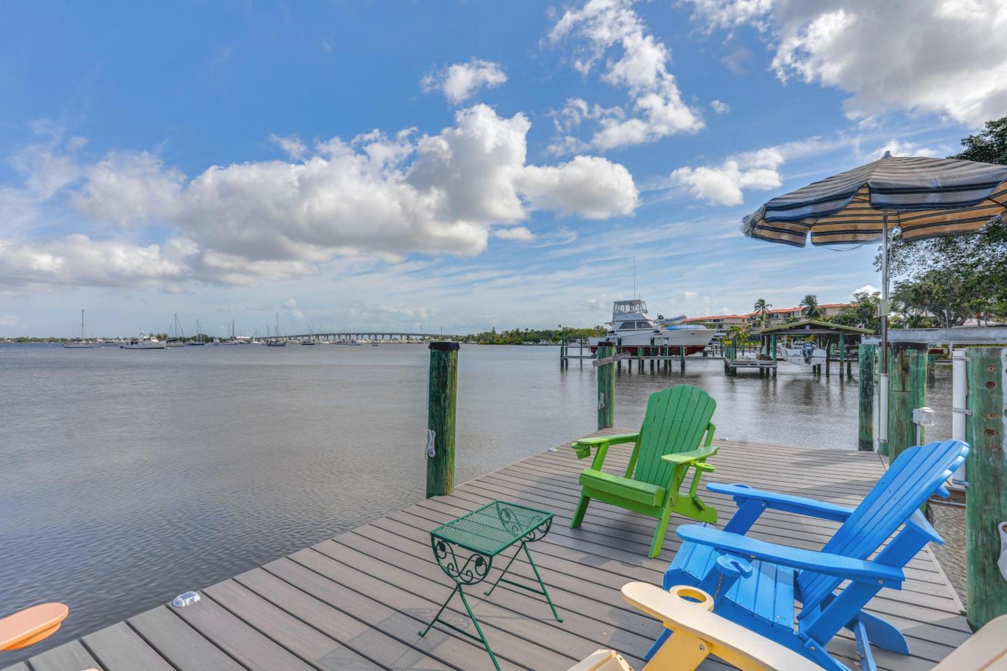 Waterfront Stuart Oasis With Hot Tub And Dock! Vila Exterior foto